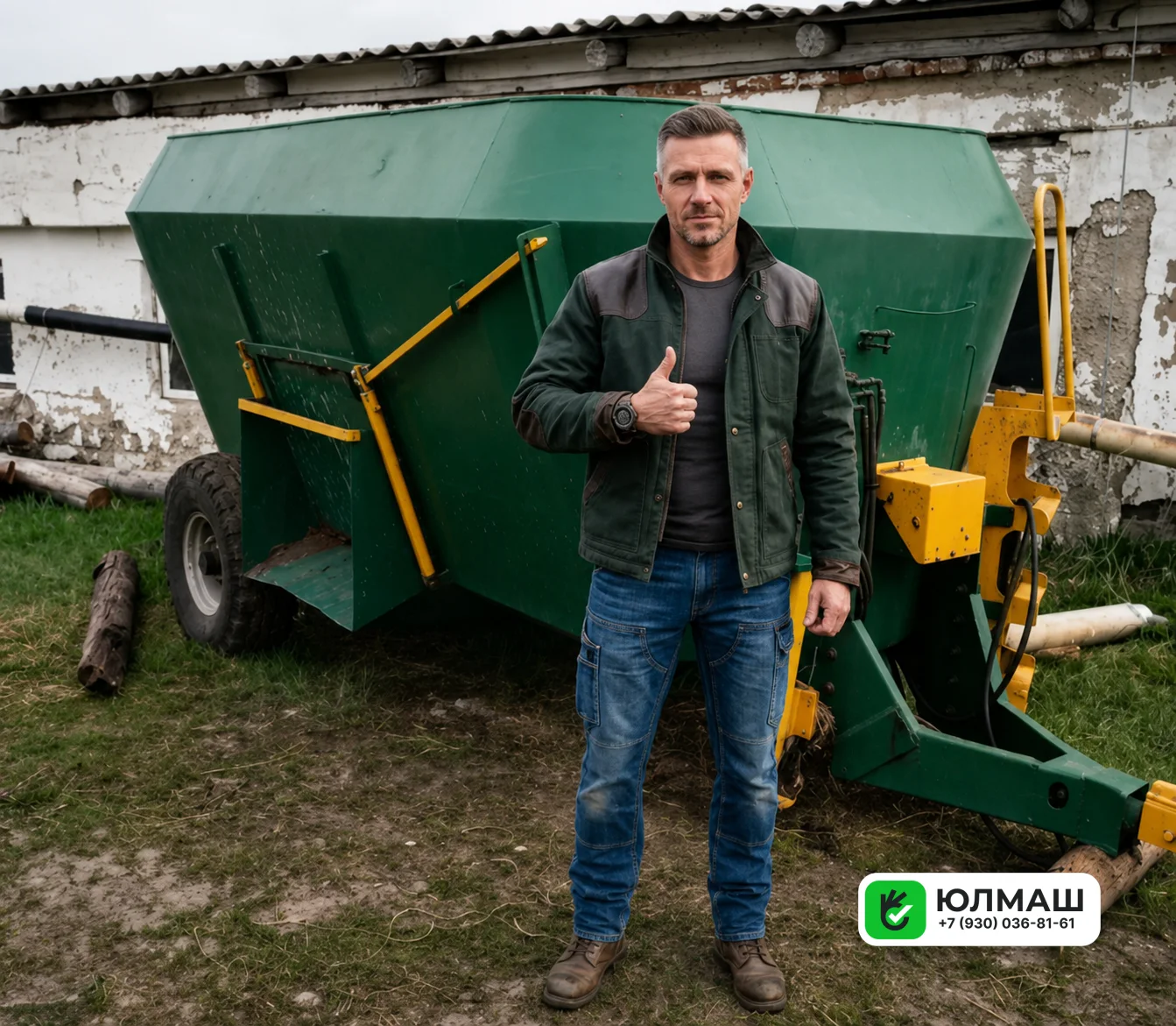 Миксер-кормораздатчик ITALMIX TRIPLEX V-11 — фотография 2