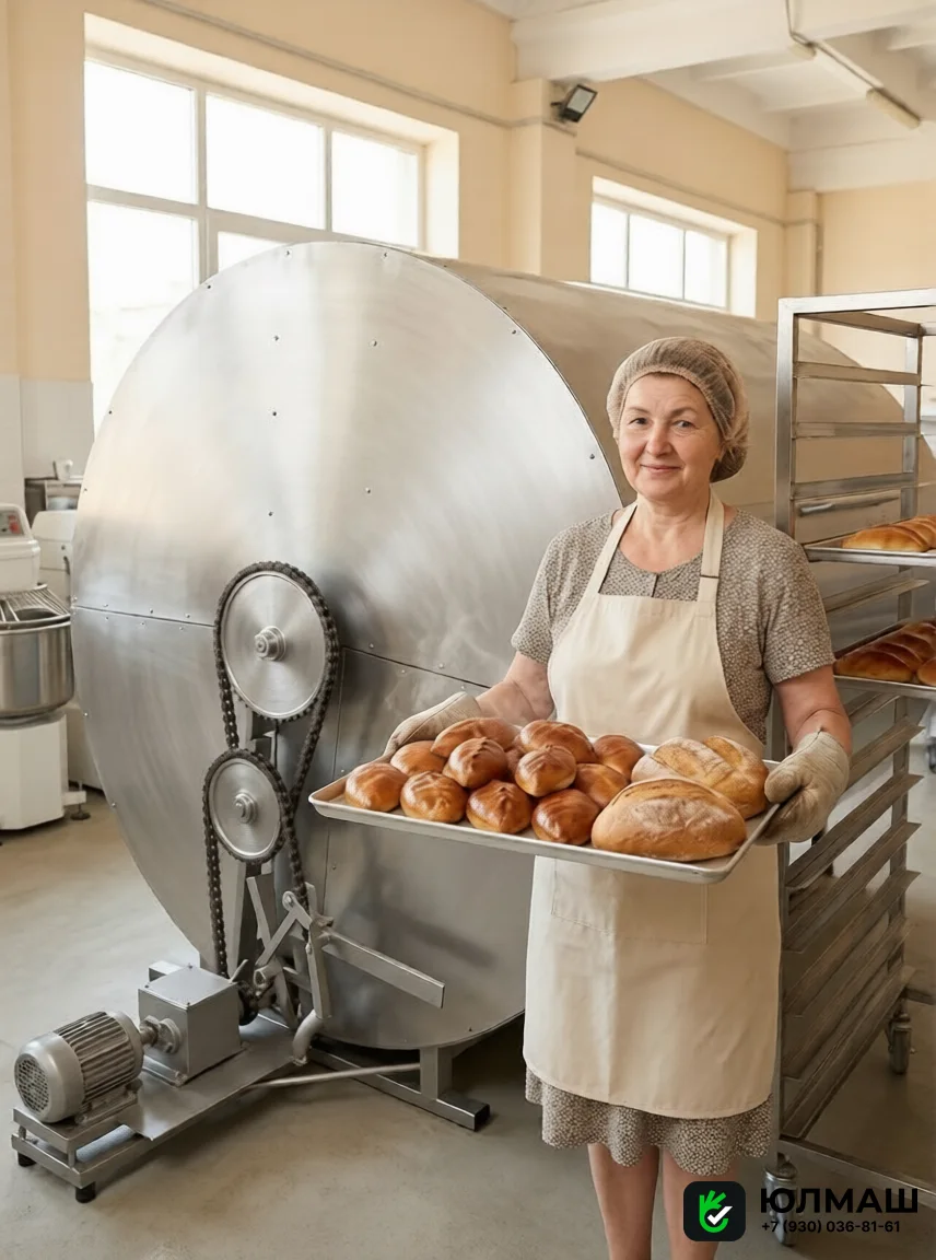 Печь карусельная газовая