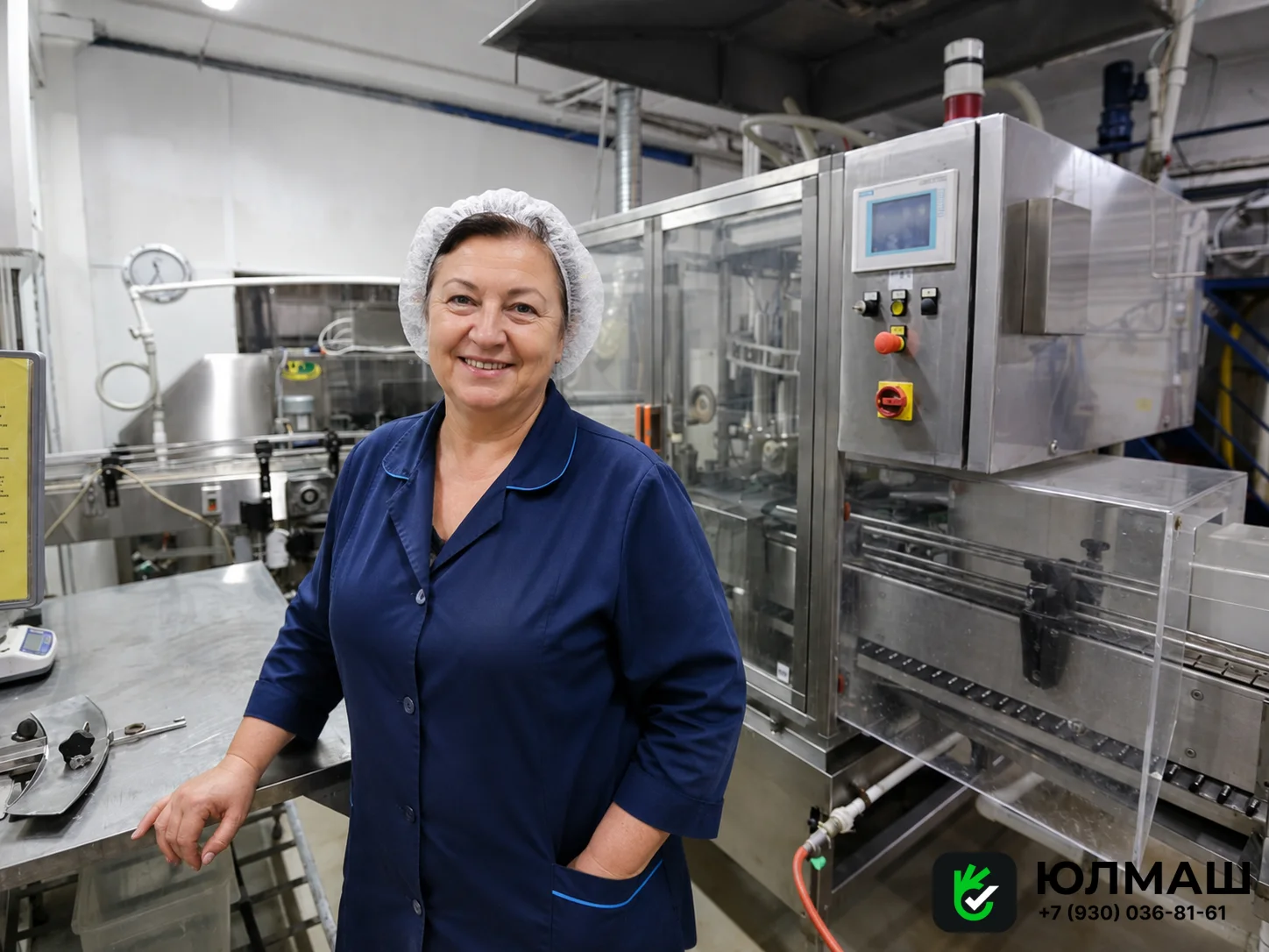 Линия розлива пюре